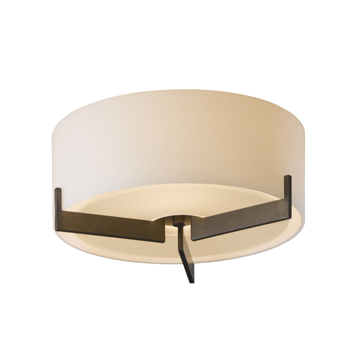 Hubbardton Forge 126401 Axis 1-lt 12" Flush Mount