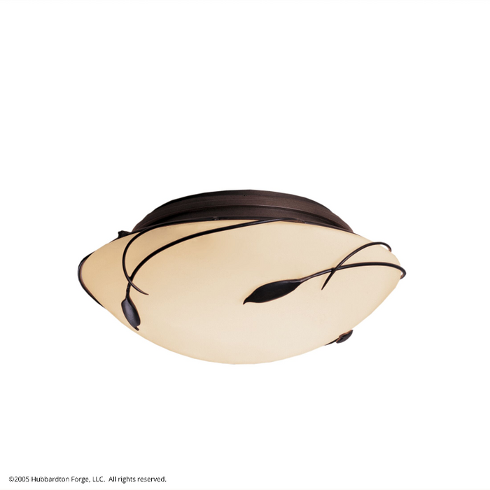 Hubbardton Forge 126709 Forged Leaves 2-lt 14" Flush Mount