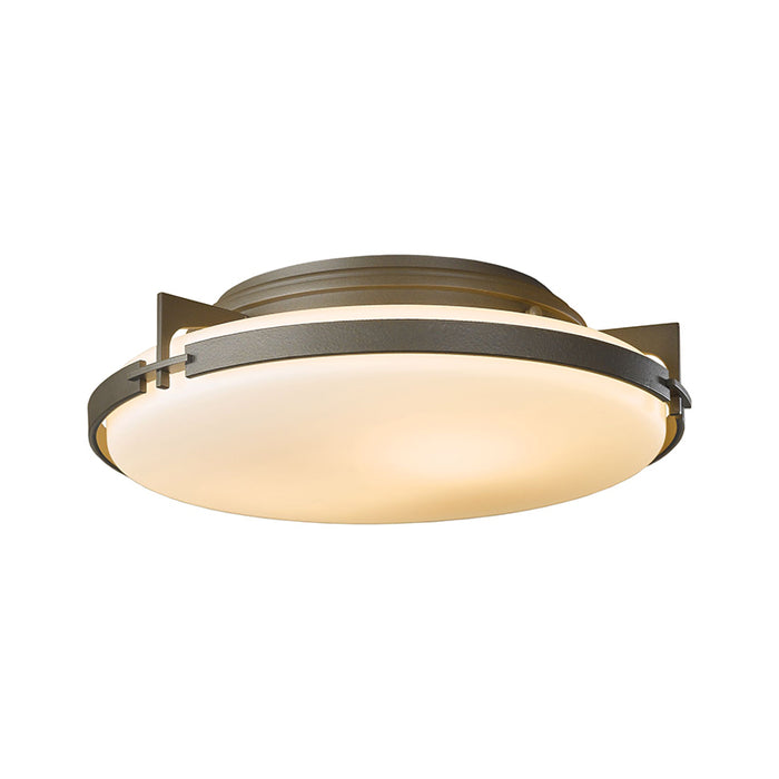 Hubbardton Forge 126745 Metra 2-lt 14" Flush Mount