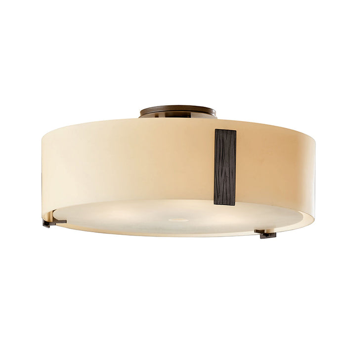 Hubbardton Forge 126751 Impressions Large 3-lt 18" Semi-Flush