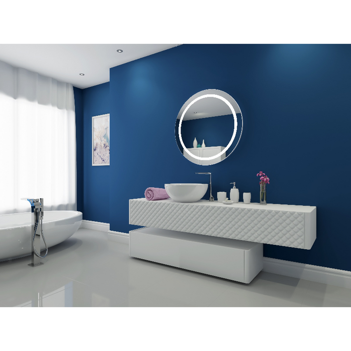 Paris Mirror Harmony Round 36 x 36 Round LED Illuminated Mirror, RGBW