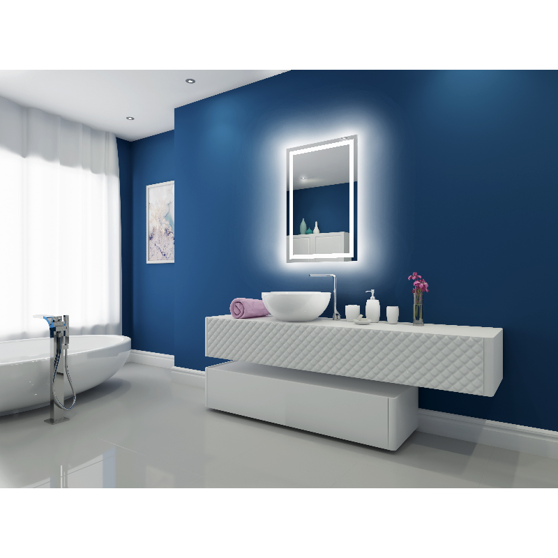 Paris Mirror Backlit Harmony 24 x 36 Rectangle LED Mirror