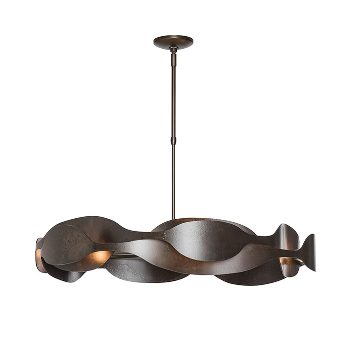 Hubbardton Forge 132160 Waves 6-lt 34" Pendant