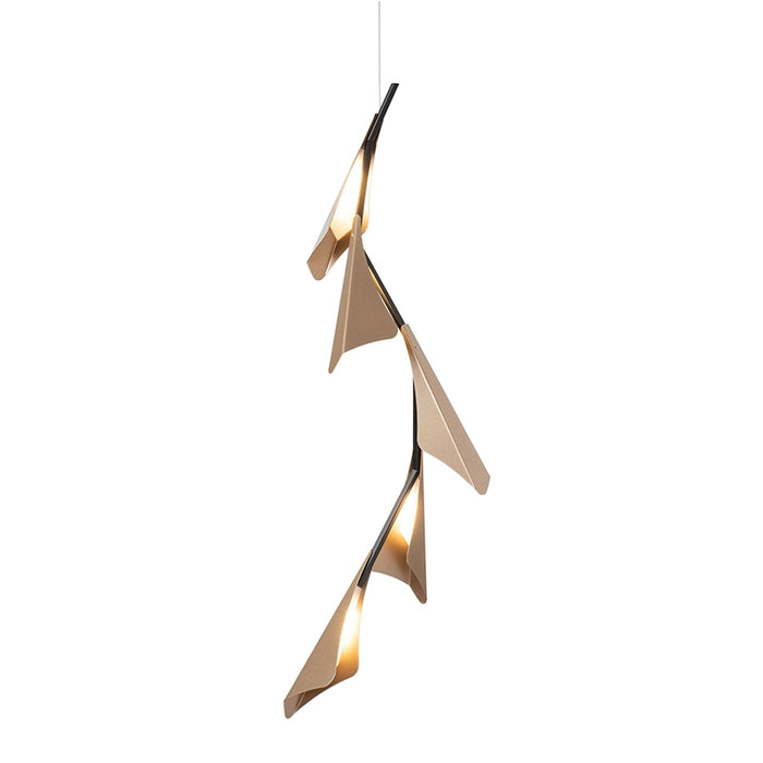 Hubbardton Forge 135006 Plume 5-lt 15" LED Pendant