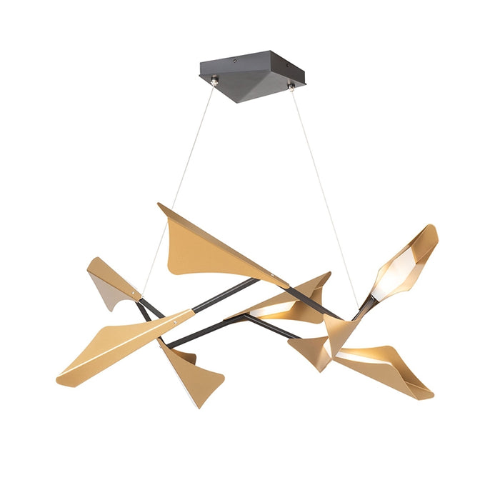 Hubbardton Forge 135007 Plume 8-lt 38" LED Pendant