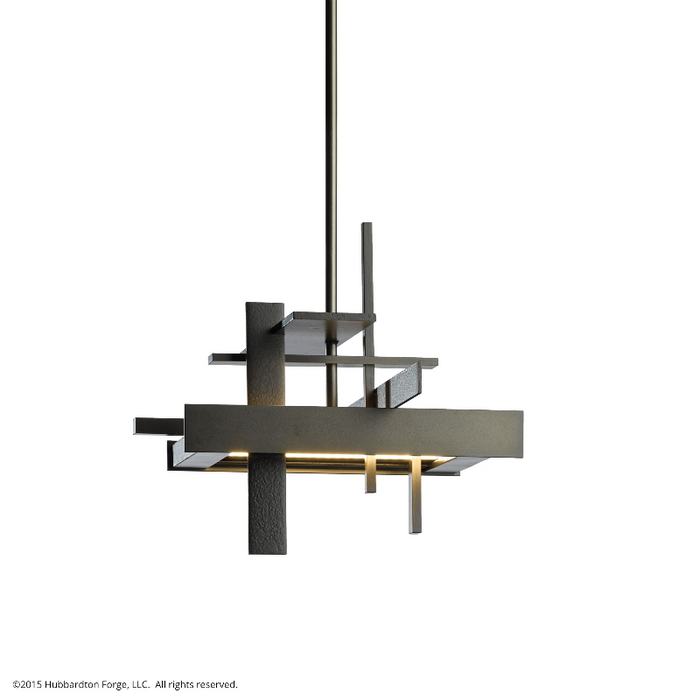 Hubbardton Forge 139718 Planar Small 1-lt 12" LED Pendant