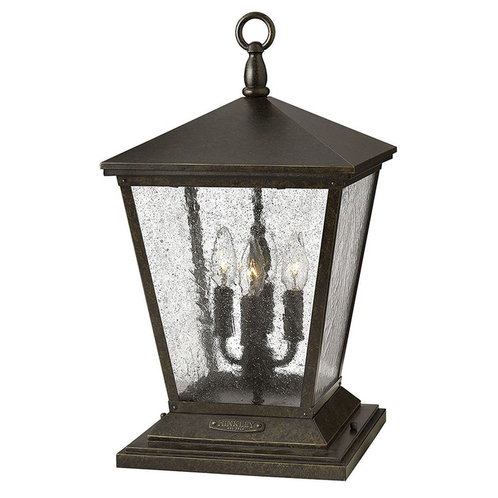 Hinkley 1437-LV Trellis 4-lt 20" Tall LED Outdoor Post Light,12V