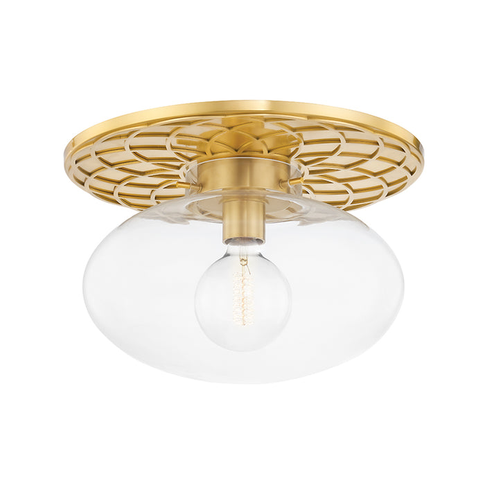 Hudson Valley 1418 New Paltz 1-lt 18" Semi Flush