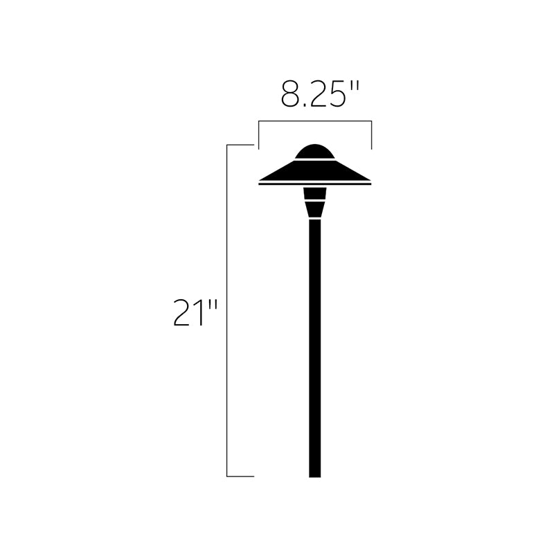 Kichler 15310 Dome LED Path Light