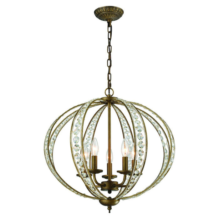 ELK 15965 Elizabethan 5-lt 21" Chandelier