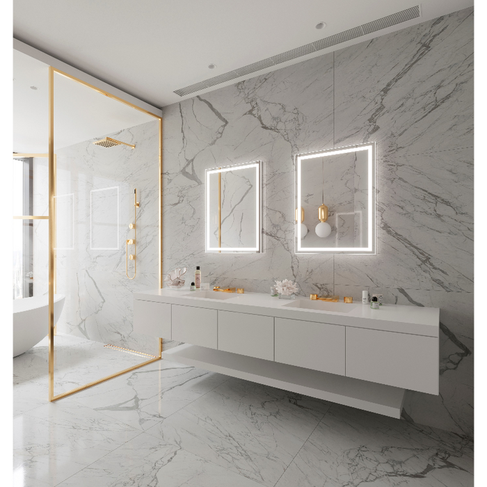 Paris Mirror Harmony 24 x 32 Rectangle LED Illuminated Mirror, RGBW