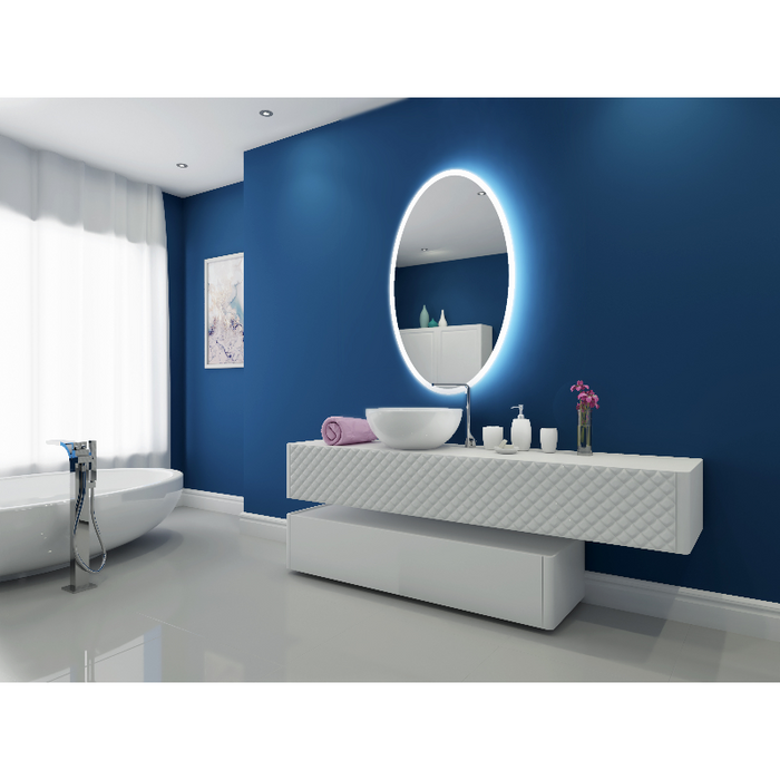 Paris Mirror Oval 30 x 48 Oval LED Illuminated Mirror