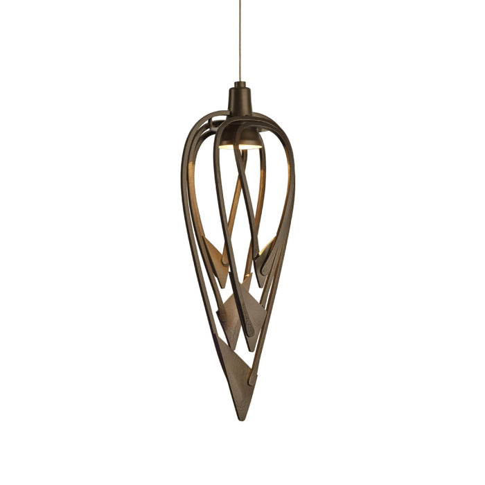Hubbardton Forge 161170 Amulet Low Voltage 1-lt 8" Mini Pendant