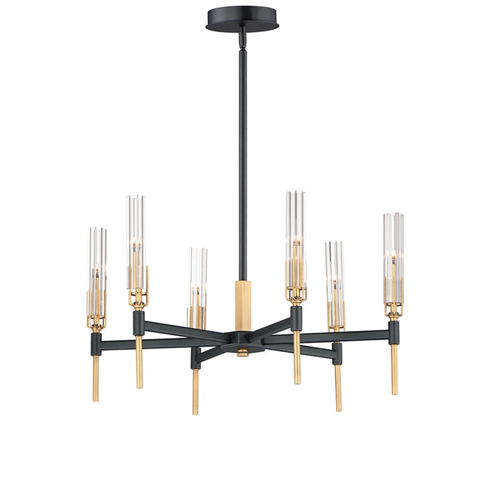 Maxim 16125 Flambeau 6-lt 25" LED Chandelier