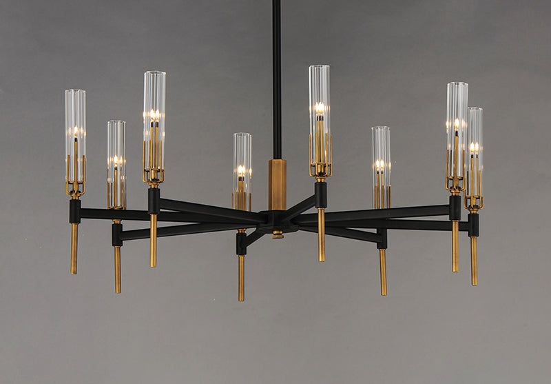 Maxim 16128 Flambeau 8-lt 33" LED Chandelier
