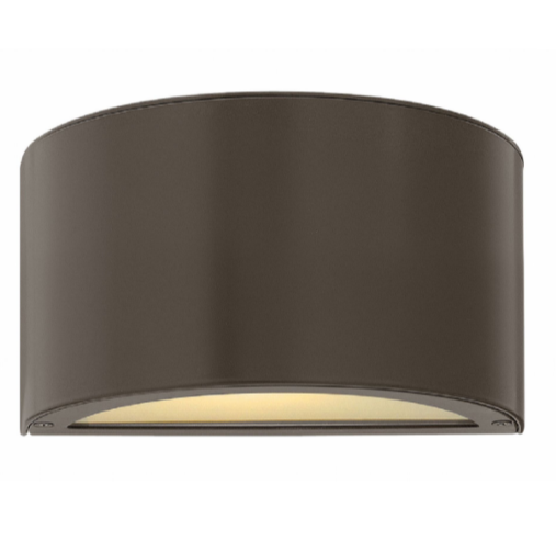 Hinkley 1661 Luna 1-lt 9" LED Outdoor Wall Light