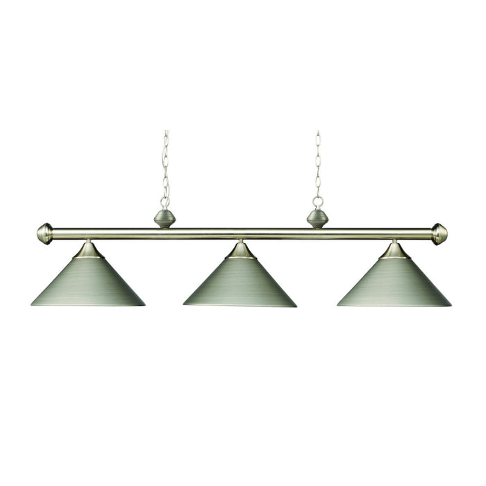 ELK 168 Casual Traditions 3-lt 51" Linear Chandelier