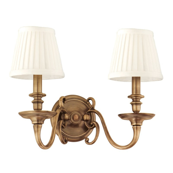 Hudson Valley 1742 Charleston 2-lt Wall Sconce