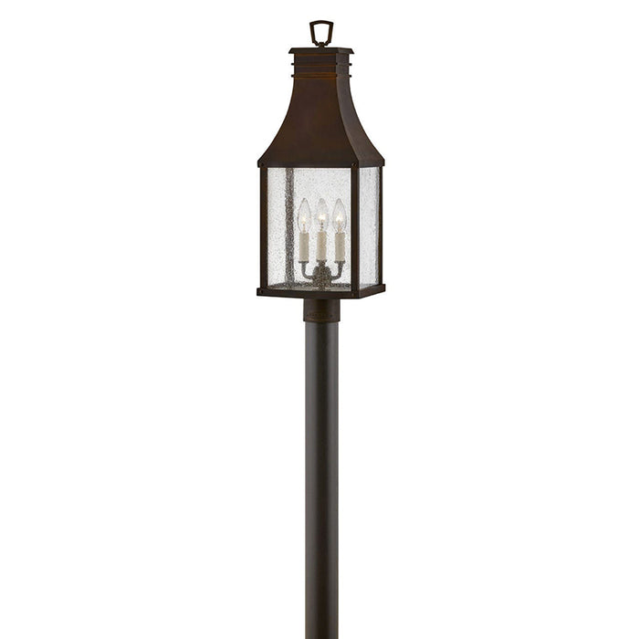 Hinkley 17461 Beacon Hill 3-lt 26" Tall LED Post/Pier Mount Lantern