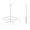 Sonneman 1773 Movile 6-lt 61" LED Pendant