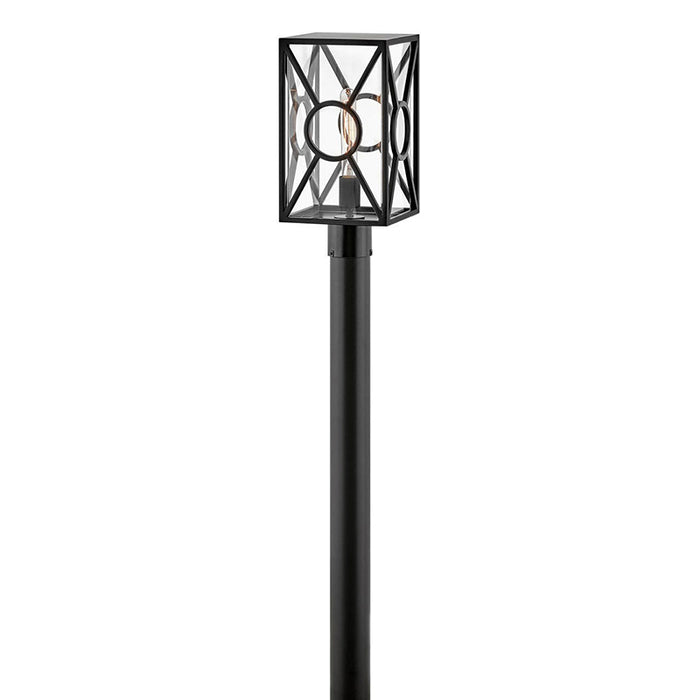 Hinkley 18371 Brixton 1-lt 16" Tall LED Post/Pier Mount Lantern