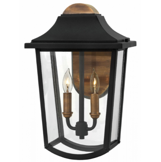 Hinkley 1974 Burton 2-lt 16" Tall LED Outdoor Wall Light
