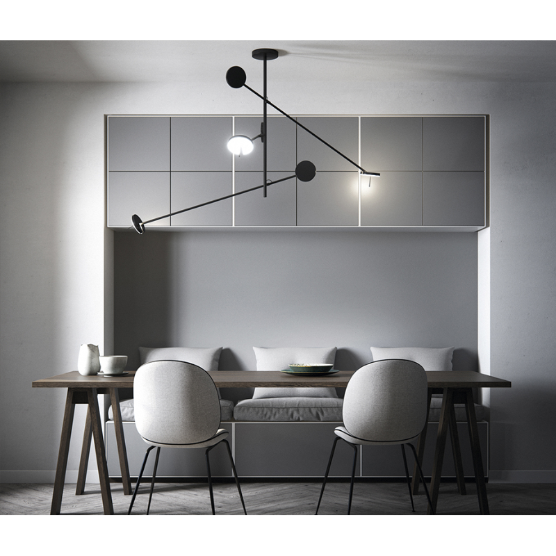 Bover Invisible 3-lt 24" LED Pendant