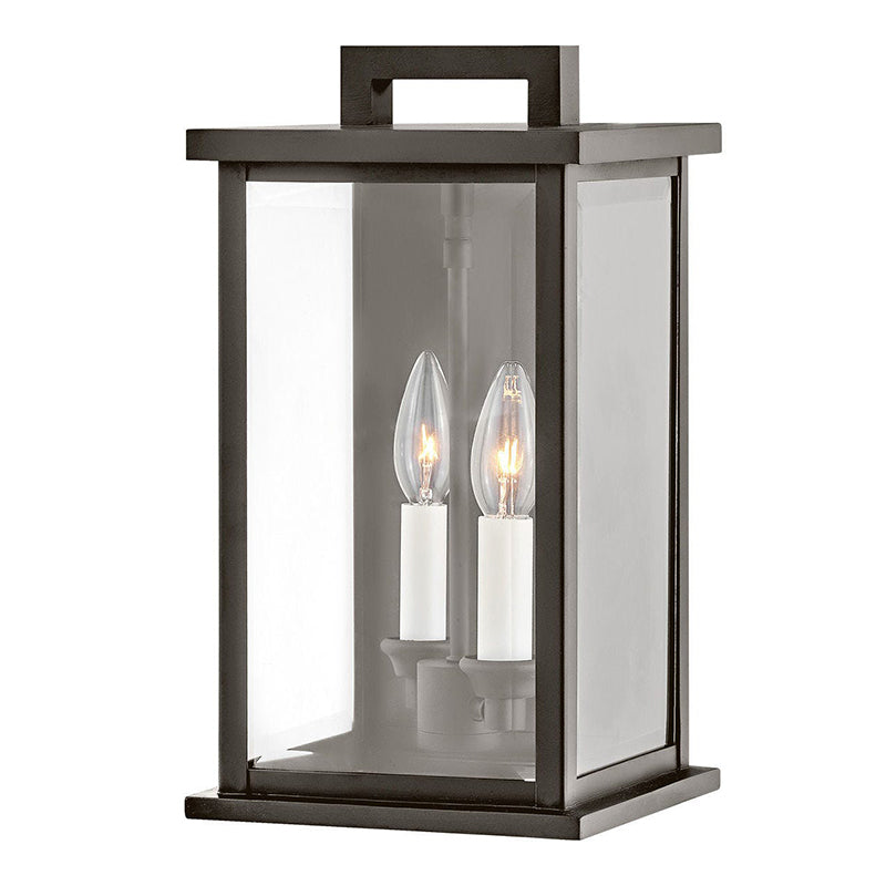 Hinkley 20010 Weymouth Small 2-lt 14" Tall LED Outdoor Wall Light