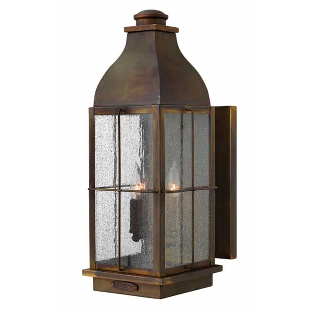 Hinkley 2045-LL Bingham 3-lt 21" Tall LED Outdoor Wall Lantern