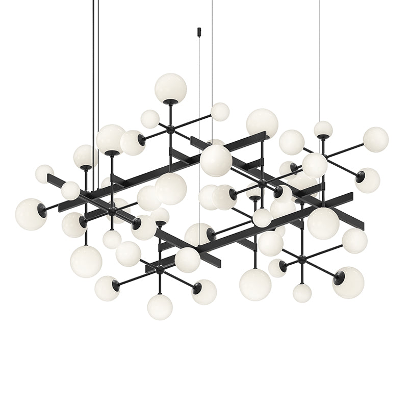 Sonneman 2065 Nebula Square 15-lt 61" LED Pendant