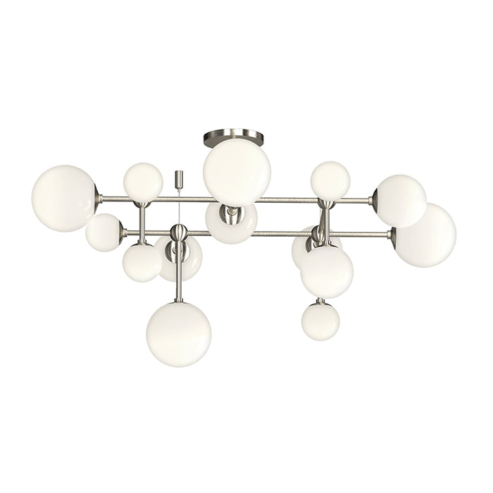 Sonneman 2069 Sabon 14-lt 32" LED Semi-Flush Mount