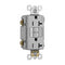 Legrand 2097NTLTR Radiant Combination Tamper-Resistant 20A Self-Test Night Light GFCI Wall Outlet