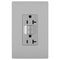 Legrand 2097NTLTR Radiant Combination Tamper-Resistant 20A Self-Test Night Light GFCI Wall Outlet