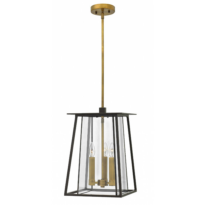 Hinkley 2102-LL Walker 3-lt 12" LED Outdoor Pendant