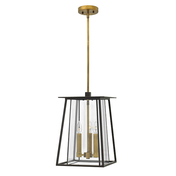 Hinkley 2102 Walker 3-lt 12" LED Outdoor Pendant