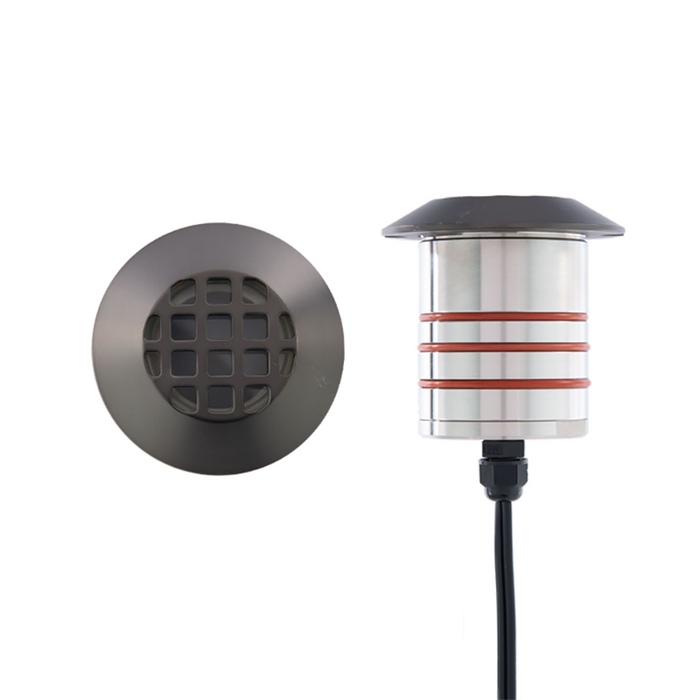 WAC 2121 2" LED Inground Recessed Round Louver