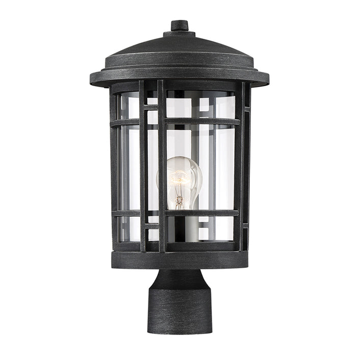 Designers Fountain 22436 Barrister 1-lt 15" Tall Outdoor Post Lantern