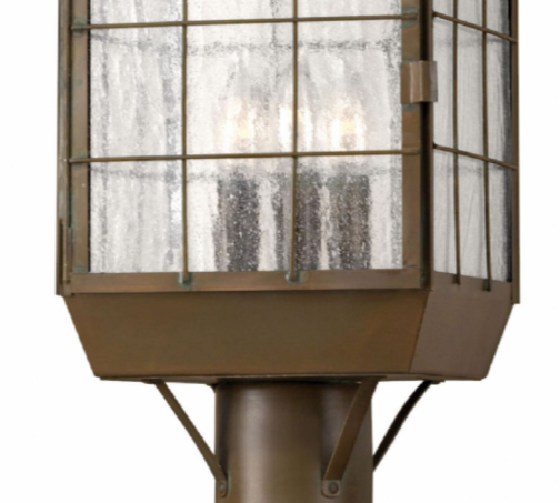 Hinkley 2371 Nantucket 3-lt 21" Tall LED Outdoor Post Light