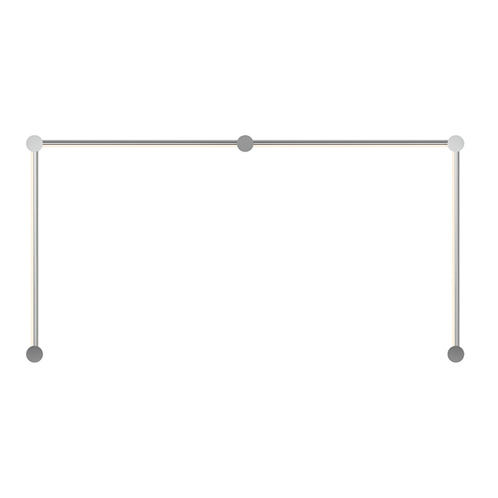 Sonneman Purolinear 360 4-lt 49" Double N LED Wall Bar