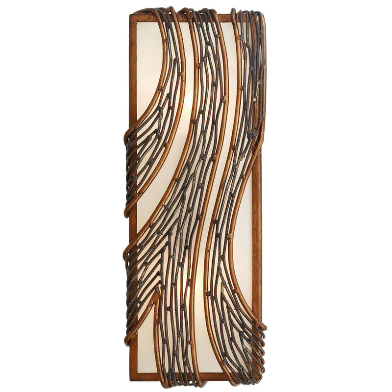 Varaluz 240W02 Flow 2-lt 15" Tall Vertical Wall Sconce