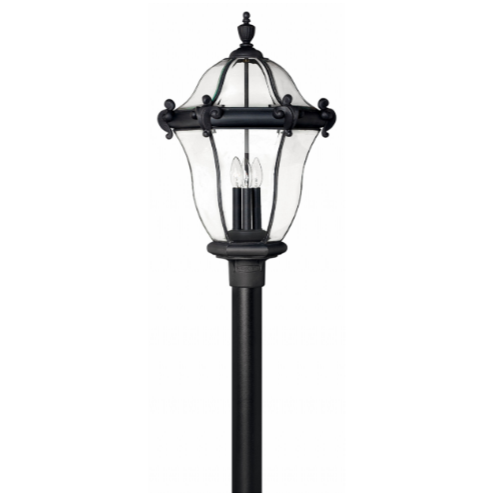Hinkley 2447 San Clemente 3-lt 26" Tall LED Outdoor Post Light
