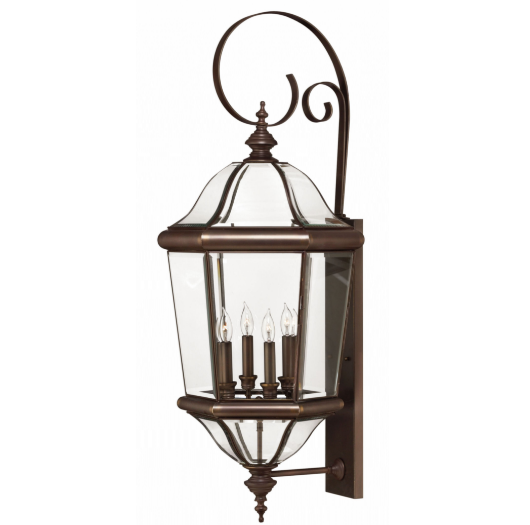 Hinkley 2456 Augusta 4-lt 39" Tall LED Outdoor Wall Light