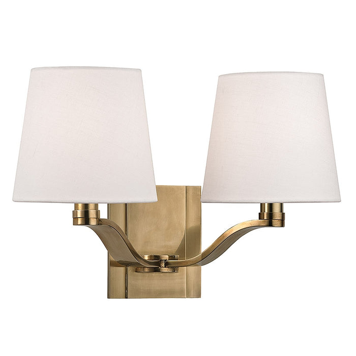 Hudson Valley 2462 Clayton 2-lt Wall Sconce