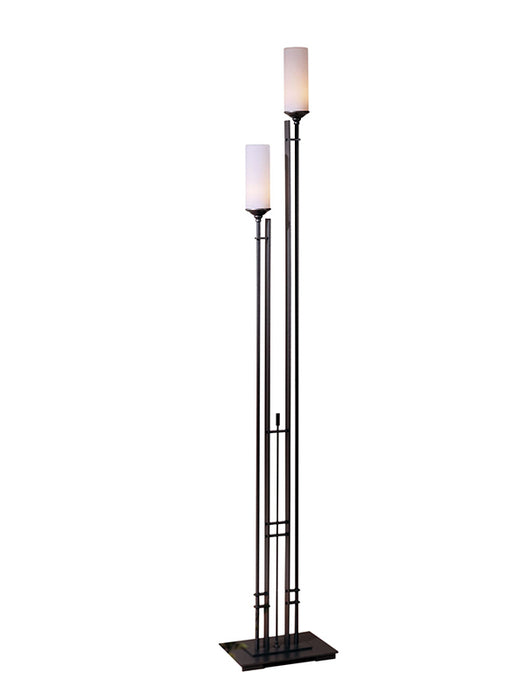 Hubbardton Forge 248416 Metra Twin Tall 2-lt 75" Tall Floor Lamp
