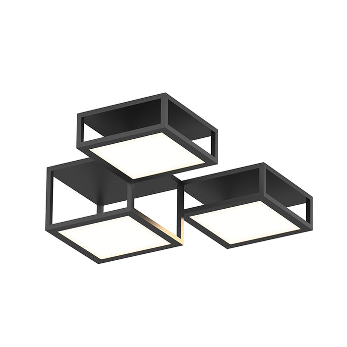 Sonneman 24Z0006 Cubix 3-lt 37" LED Surface Mount