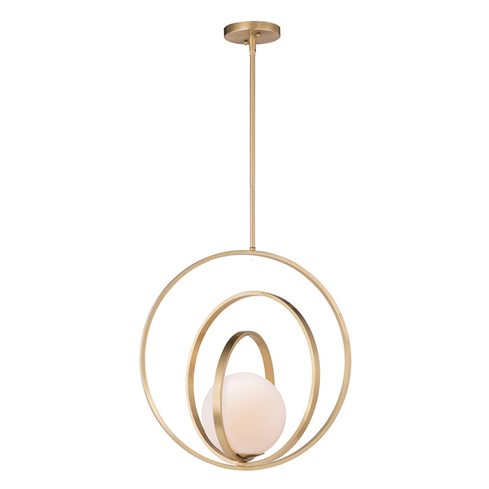 Maxim 26056 Coronet 1-lt 21" Pendant