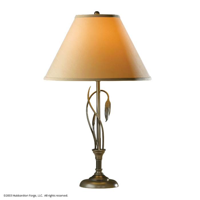 Hubbardton Forge 266760 Forged Leaves and Vase 1-lt 26" Tall Table Lamp
