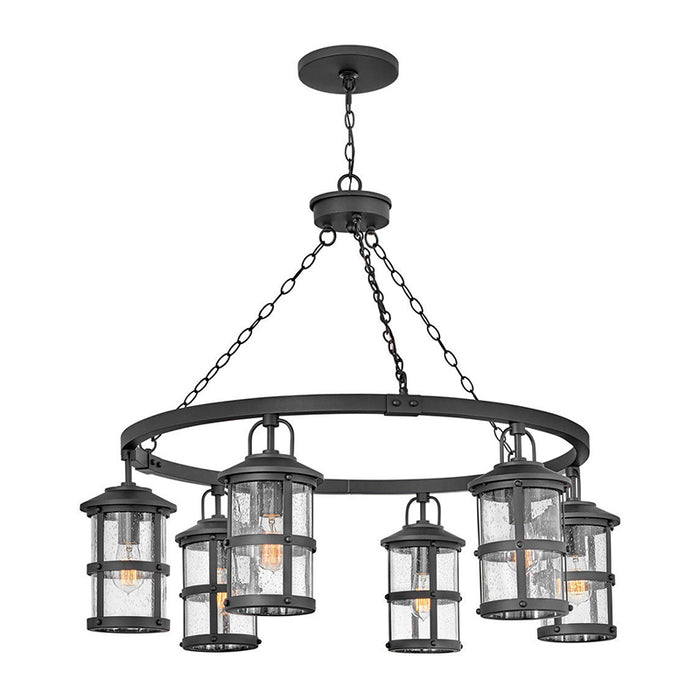 Hinkley 2689-LV Lakehouse Medium 6-lt 42" Outdoor LED Chandelier