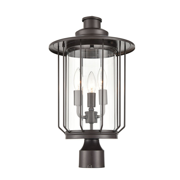Millennium 2699 Belvoir 3-lt 16" Tall Post Lantern