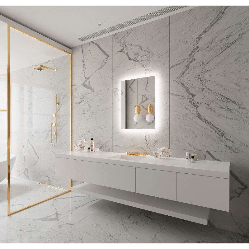 Paris Mirror Rectangle 24 x 32 LED Backlit Mirror, RGB